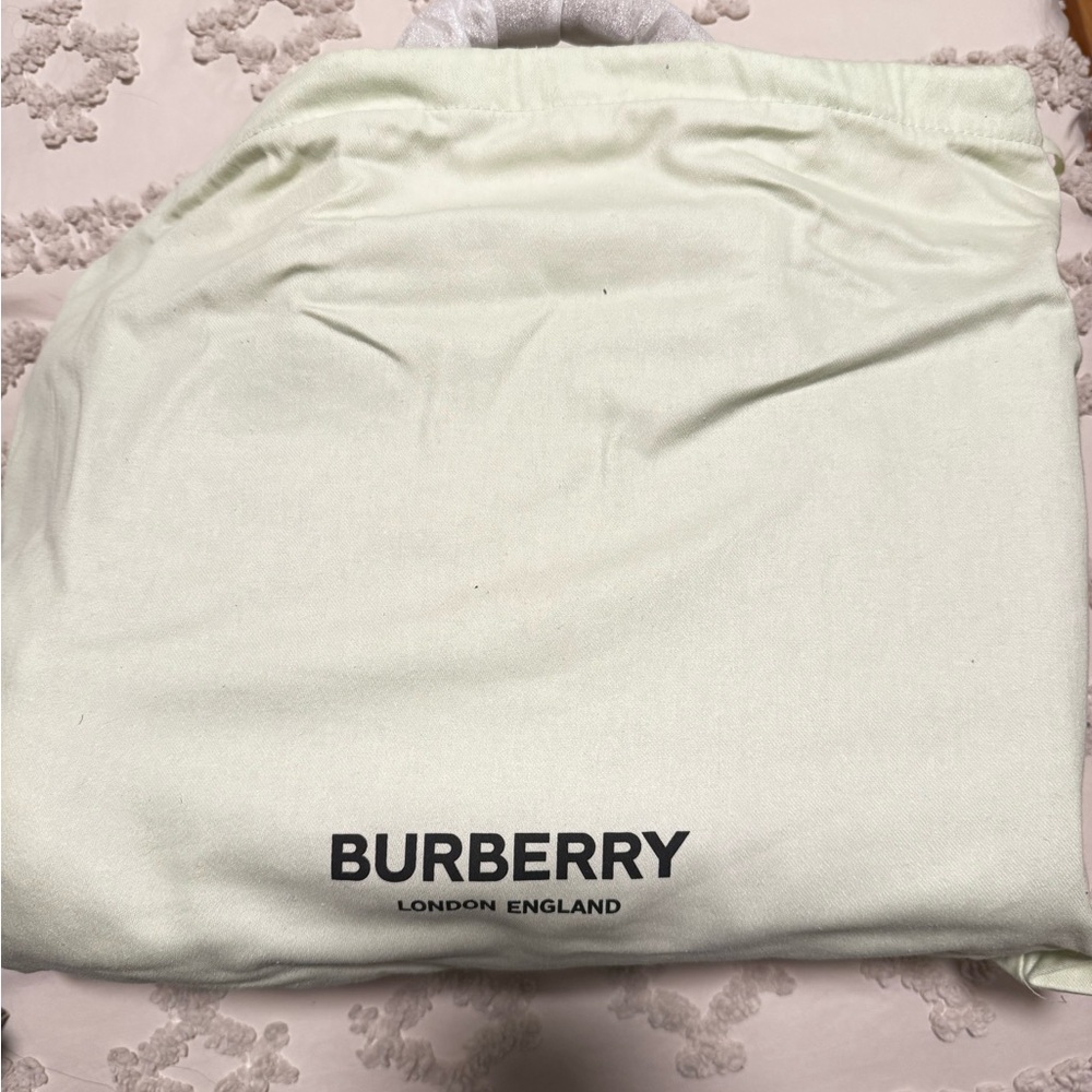 Burberry Banwell Leather & Check Canvas Satchel - Picture 5 of 5